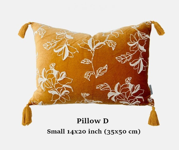 Decorative Cushion Covers, Decorative Pillow Arrangement Ideas for Interior Design, Unique Decorative Pillows for Bedroom, Modern Decorative Pillows for Couch-Paintingforhome
