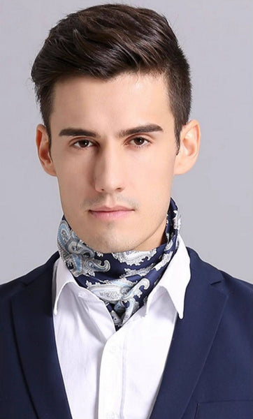Scarf For Suit Men, Thin Silk Neck Scarf, Short Real Silk Scarf, Mens Short Silk Neckwear, Skinny Silk Scarf Mens, Casual Silk Scarf Men, Lightweight Short Silk Scarf-Paintingforhome