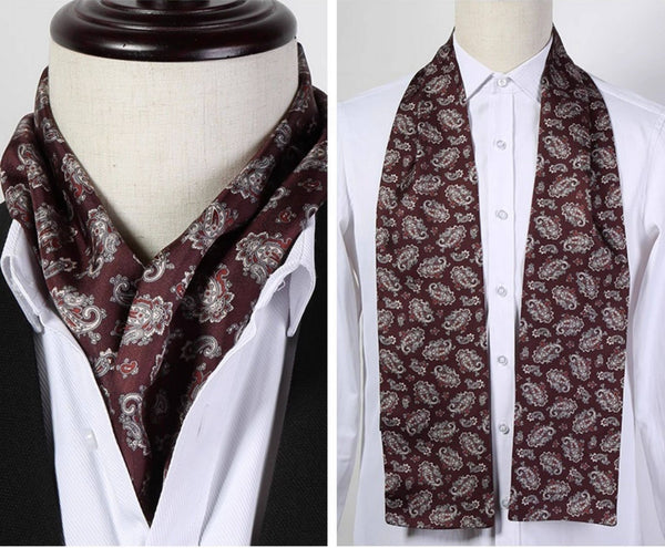 Thin Silk Neck Scarf, Scarf For Suit Men, Short Real Silk Scarf, Mens Short Silk Neckwear, Skinny Silk Scarf Mens, Casual Silk Scarf Men, Lightweight Short Silk Scarf-Paintingforhome