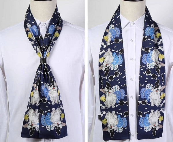Short Silk Ascot Men, Silk Scarf For Blazer, Mens Summer Silk Scarf, Narrow Pure Silk Scarf, Short Silk Neckerchief Men, Soft Silk Short Scarf, Business Slim Silk Scarf, Mens Thin Silk Neck Scarf