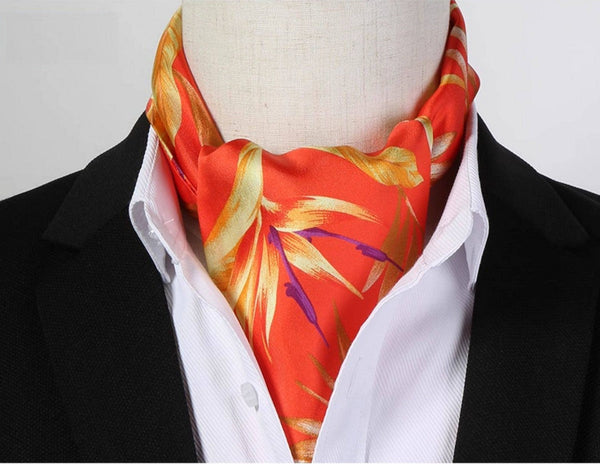Narrow Pure Silk Scarf, Short Silk Neckerchief Men, Short Silk Ascot Men, Silk Scarf For Blazer, Mens Summer Silk Scarf, Soft Silk Short Scarf, Business Slim Silk Scarf, Mens Thin Silk Neck Scarf