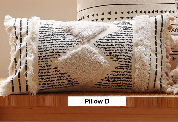 Square Modern Throw Pillows for Couch, Contemporary Modern Sofa Pillows, Modern Decorative Pillows for Interior Design, Decorative Pillow Covers-Paintingforhome