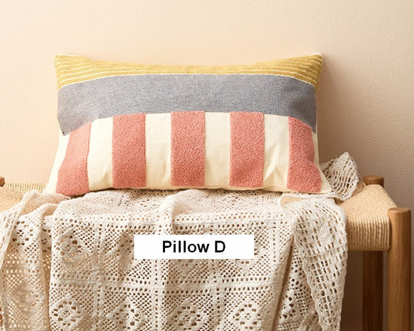 Large Modern Sofa Cushion, Decorative Pillow Covers, Modern Pillows for Couch, Abstract Decorative Throw Pillows for Living Room-Paintingforhome