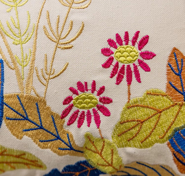 Butterfly Dragonfly Cotton and linen Pillow Cover, Modern Decorative Pillows for Couch, Decorative Throw Pillows for Living Room, Decorative Sofa Pillows-Paintingforhome