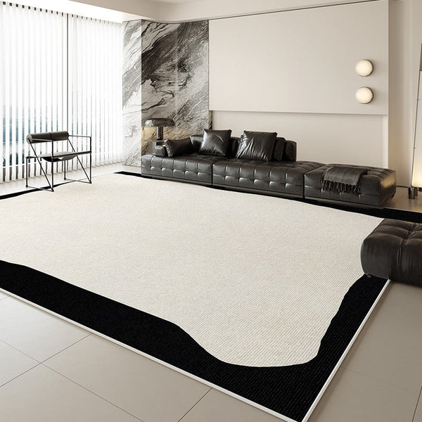 Modern Rugs for Dining Room, Large Modern Rugs for Living Room, Abstract Contemporary Modern Rugs, Geometric Modern Rugs for Bedroom-Paintingforhome