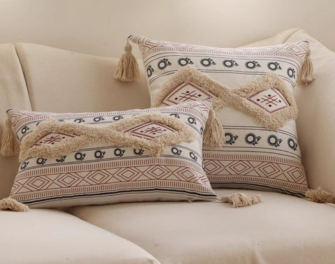 Contemporary Throw Pillow for Interior Design,Geometric Square Modern Throw Pillows for Couch, Decorative Throw Pillows-Paintingforhome