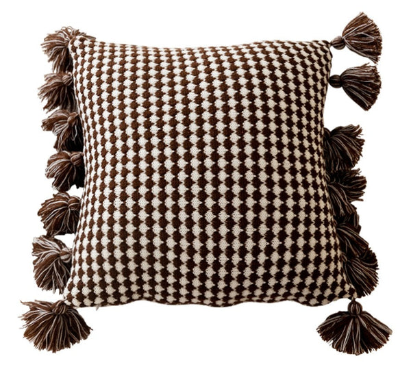 Decorative Pillow Covers, Square Modern Decorative Pillows for Couch, Modern Decorative Pillows for Bedroom, Contemporary Modern Sofa Pillows-Paintingforhome