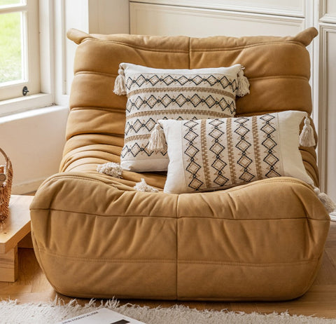 Modern Square Decorative Pillows for Couch, Large Modern Decorative Pillows for Bedroom, Contemporary Modern Sofa Pillows, Decorative Pillow Covers-Paintingforhome