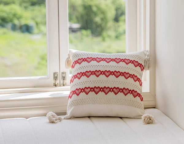 Large Square Modern Decorative Pillows for Couch, Large Modern Decorative Pillows for Bedroom, Contemporary Modern Sofa Pillows, Decorative Pillow Covers-Paintingforhome