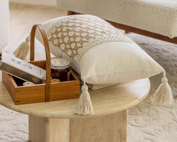 Contemporary Modern Sofa Pillows for Bedroom, Large Square Modern Throw Pillows for Couch, Simple Decorative Throw Pillows, Large Throw Pillow for Interior Design-Paintingforhome