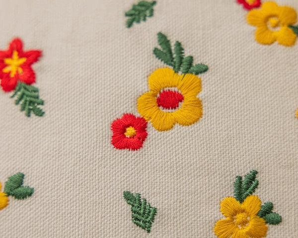 Spring Flower Decorative Pillows for Dining Room, Embroider Flower Cotton Pillow Covers, Decorative Pillows for Sofa, Farmhouse Decorative Pillows for Couch-Paintingforhome