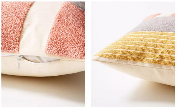 Large Modern Sofa Cushion, Decorative Pillow Covers, Modern Pillows for Couch, Abstract Decorative Throw Pillows for Living Room-Paintingforhome