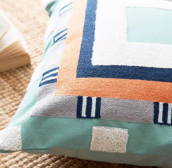 Large Modern Sofa Cushion, Decorative Pillow Covers, Modern Pillows for Couch, Abstract Decorative Throw Pillows for Living Room-Paintingforhome