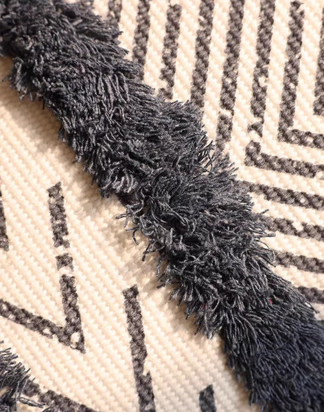 Oriental Square Pillows for Couch, Decorative Throw Pillows for Dining Room, Decorative Sofa Pillow Covers, Bohemian Geometric Modern Pillows-Paintingforhome