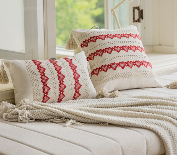 Large Square Modern Decorative Pillows for Couch, Large Modern Decorative Pillows for Bedroom, Contemporary Modern Sofa Pillows, Decorative Pillow Covers-Paintingforhome