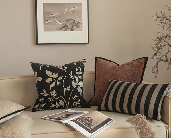 Modern Decorative Pillow Covers, Decorative Pillow Arrangement Ideas for Couch, Large Decorative Throw Pillows, Decorative Pillows for Living Room-Paintingforhome