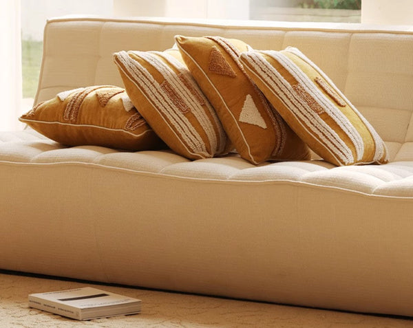 Modern Square Sofa Pillows Covers, Modern Sofa Cushion, Decorative Modern Pillows for Couch, Decorative Pillows for Living Room-Paintingforhome