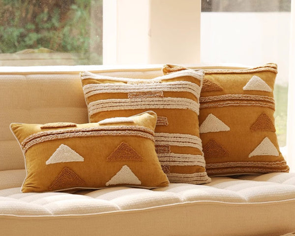 Modern Square Sofa Pillows Covers, Modern Sofa Cushion, Decorative Modern Pillows for Couch, Decorative Pillows for Living Room-Paintingforhome