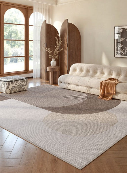 Extra Large Modern Rugs for Living Room, Abstract Contemporary Modern Rugs, Geometric Area Rugs for Bedroom, Modern Rugs for Office-Paintingforhome