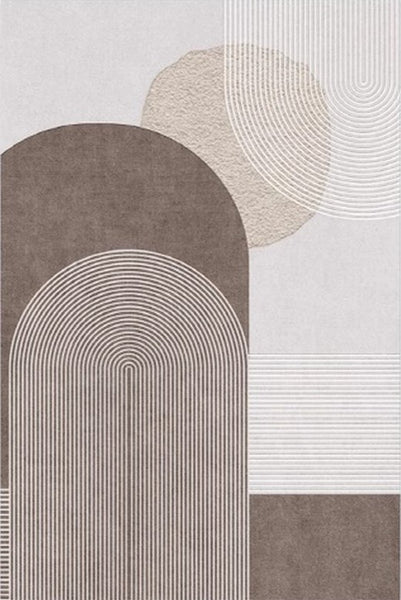 Extra Large Modern Rugs for Living Room, Abstract Contemporary Modern Rugs, Geometric Area Rugs for Bedroom, Modern Rugs for Office-Paintingforhome