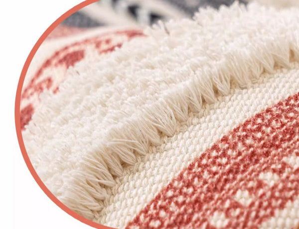 Modern Square Pillows for Couch, Contemporary Pillow Covers, Oriental Decorative Throw Pillows for Bedroom, Bohemian Decorative Sofa Pillows-Paintingforhome