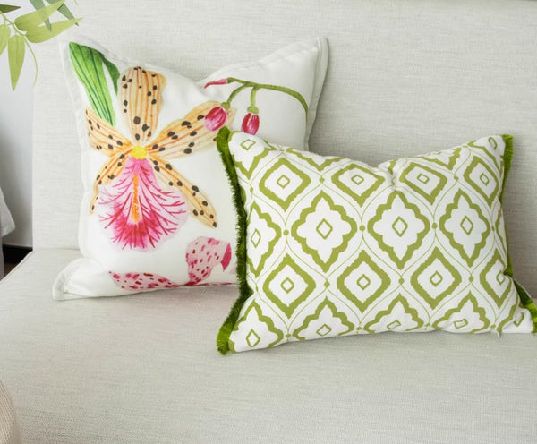Modern Decorative Cushion Covers, Unique Decorative Pillow Arrangement Ideas for Couch, Decorative Pillows for Living Room, Large Decorative Pillows for Interior Design-Paintingforhome