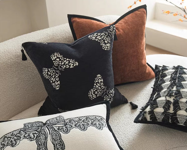 Decorative Pillow Arrangement Ideas for Couch, Large Decorative Throw Pillows, Modern Decorative Pillows for Living Room, Decorative Pillow Covers-Paintingforhome