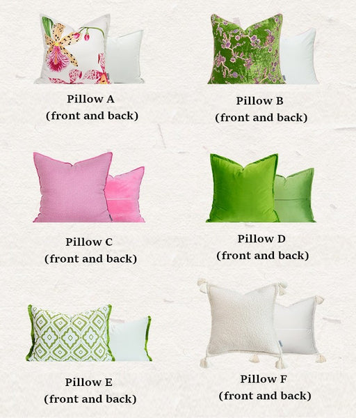 Modern Decorative Cushion Covers, Unique Decorative Pillow Arrangement Ideas for Couch, Decorative Pillows for Living Room, Large Decorative Pillows for Interior Design-Paintingforhome