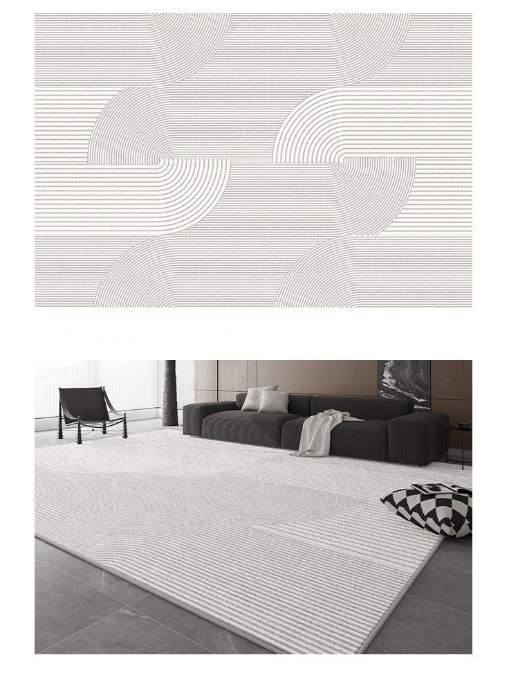 Dining Room Floor Rug, Large Floor Rugs for Living Room, Modern Floor Rugs for Bedroom, Extra Large Geometric Modern Rugs for Office-Paintingforhome