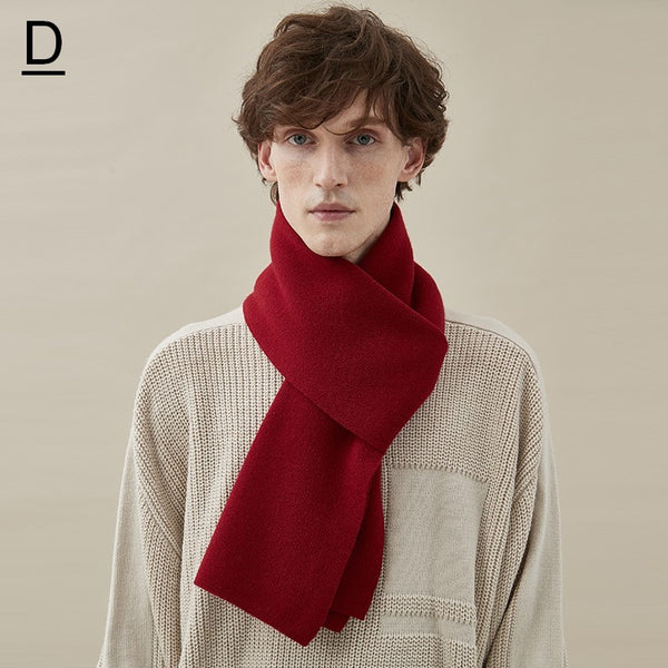 Thick Wool Scarf, Men's Winter Scarf, Men's Wool Scarf Winter, Business Wool Scarf for Gentleman, Formal Men Scarf Styles, Casual Scarf Men, Modern Fashion Scarf-Paintingforhome