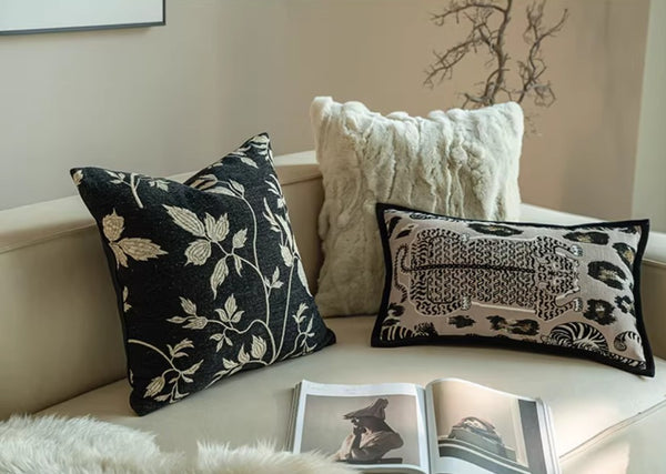 Modern Decorative Pillow Covers, Decorative Pillow Arrangement Ideas for Couch, Large Decorative Throw Pillows, Decorative Pillows for Living Room-Paintingforhome