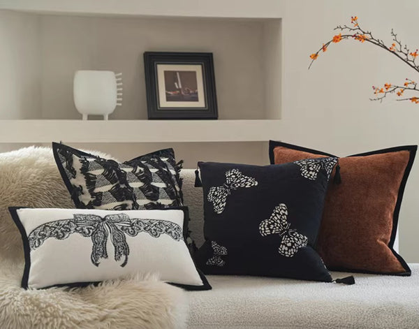 Decorative Pillow Arrangement Ideas for Couch, Large Decorative Throw Pillows, Modern Decorative Pillows for Living Room, Decorative Pillow Covers-Paintingforhome