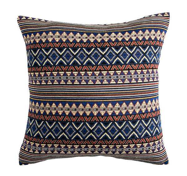 Decorative Throw Pillows, Geometric Pattern Throw Pillow for Couch, Bohemia Sofa Pillows for Living Room, Large Bohemian Decorative Sofa Pillows-Paintingforhome