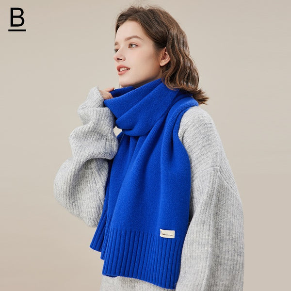 Modern Winter Scarf, Fashion Designer Scarf, Casual Scarf for Women, Cold Weather Scarf, Wool Scarf for Women, Soft Cashmere Scarf for Women-Paintingforhome