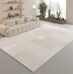 Bedroom Modern Rugs, Large Modern Rugs for Sale, Contemporary Floor Carpets under Sofa, Modern Area Rug in Living Room-Paintingforhome