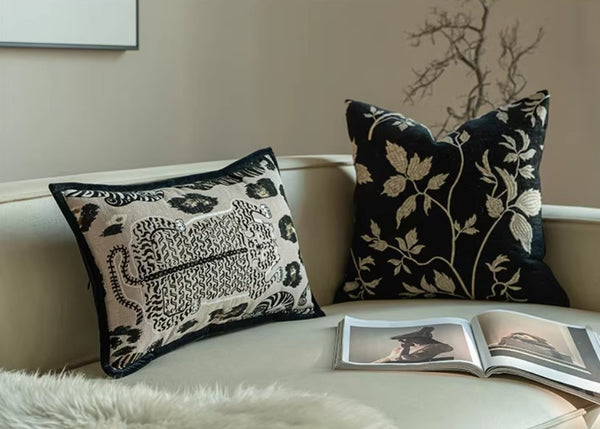 Modern Decorative Pillow Covers, Decorative Pillow Arrangement Ideas for Couch, Large Decorative Throw Pillows, Decorative Pillows for Living Room-Paintingforhome
