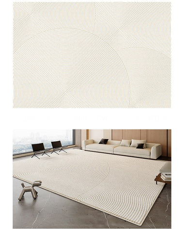 Large Modern Rugs for Living Room, Bedroom Modern Rugs, Dining Room Geometric Modern Rugs, Contemporary Modern Rugs under Coffee Table-Paintingforhome