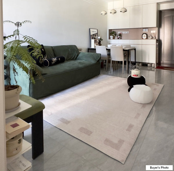 Large Modern Rugs for Living Room, Modern Rugs for Dining Room, Abstract Geometric Modern Rugs, Thick Soft Rugs for Bedroom, Contemporary Rugs for Office-Paintingforhome