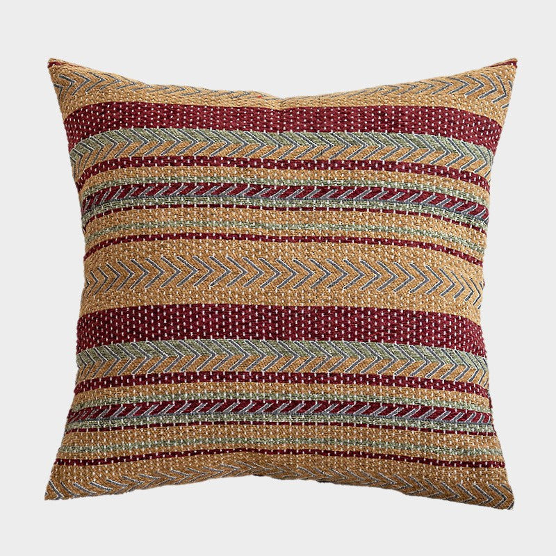 Large Decorative Throw Pillows, Traditional Rustic Sofa Pillows for Bedroom, Geometric Pattern Throw Pillow for Couch, Bohemian Decorative Sofa Pillows-Paintingforhome