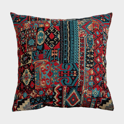 Traditional Rustic Sofa Pillows for Bedroom, Large Decorative Throw Pillows, Geometric Pattern Throw Pillow for Couch, Bohemian Decorative Sofa Pillows-Paintingforhome