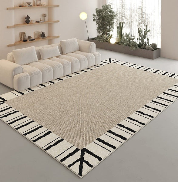 Bedroom Modern Rugs, Abstract Geometric Modern Rugs, Contemporary Modern Rugs for Living Room, Modern Rugs for Dining Room-Paintingforhome