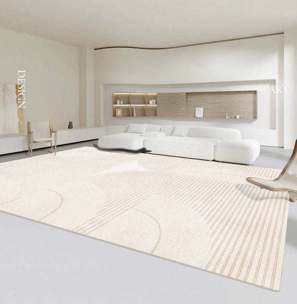 Abstract Modern Area Rugs for Bedroom, Large Modern Rugs for Living Room, Contemporary Modern Rugs for Sale-Paintingforhome