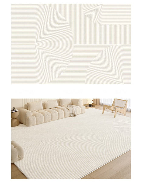 Bedroom Modern Rugs, Dining Room Geometric Modern Rugs, Large Modern Rugs for Living Room, Contemporary Modern Rugs under Coffee Table-Paintingforhome