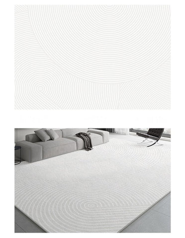 Modern Floor Rugs for Bedroom, Dining Room Floor Rug, Large Floor Rugs for Living Room, Extra Large Geometric Modern Rugs for Office-Paintingforhome