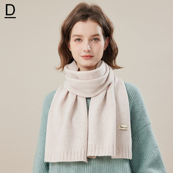 Cozy Winter Scarf, Modern Fashion Designer Scarf, Casual Scarf for Women, Soft Cashmere Scarf for Women, Cold Weather Scarf, Wool Scarf for Women-Paintingforhome