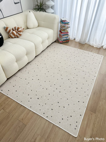 Modern Carpets for Bedroom, Large Modern Rugs for Living Room, Modern Rugs under Dining Room Table, Geometric Contemporary Modern Rugs Next to Bed-Paintingforhome