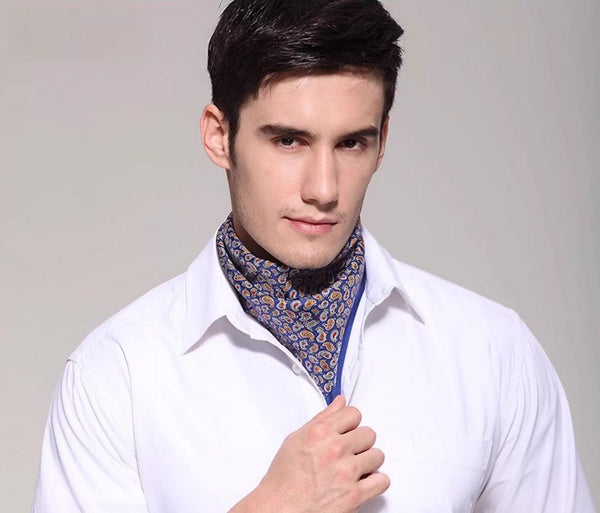 Mens Dress Silk Scarf, Skinny Silk Scarf Men, Pure Silk Square Scarf, Soft Silk Scarf Mens, Silk Neckerchief For Men, Summer Silk Scarf Men, Formal Silk Scarf Mens, Small Square Silk Scarf