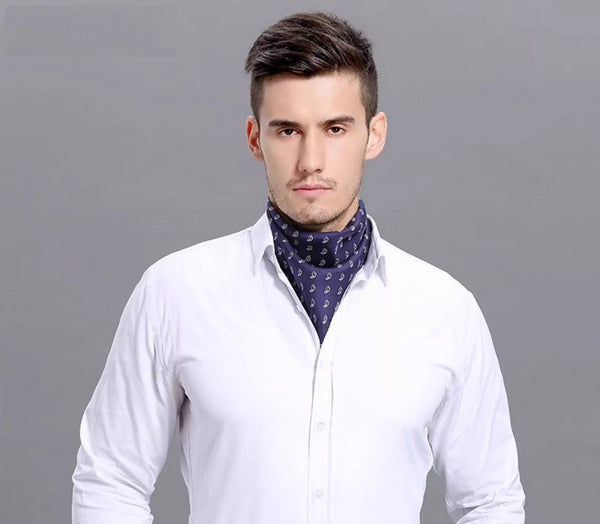 Casual Silk Scarf Mens, Short Silk Scarf Business, Mens Silk Head Scarf, Professional Thin Silk Scarf, Mens Silk Neck Scarf, Silk Scarf For Work, Small Silk Scarf Men, Silk Scarf For Suit-Paintingforhome