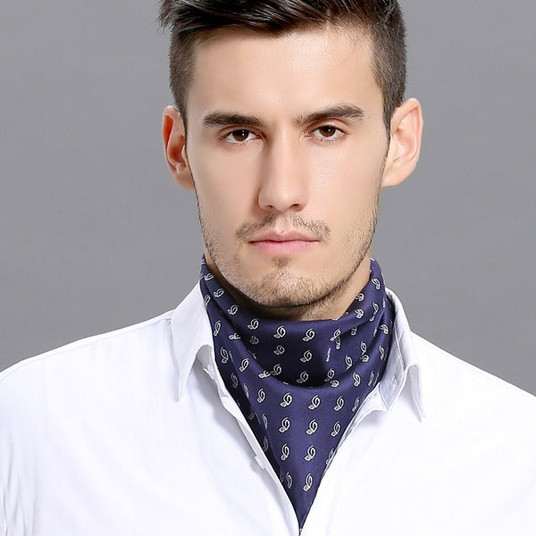 Casual Silk Scarf Mens, Short Silk Scarf Business, Mens Silk Head Scarf, Professional Thin Silk Scarf, Mens Silk Neck Scarf, Silk Scarf For Work, Small Silk Scarf Men, Silk Scarf For Suit-Paintingforhome