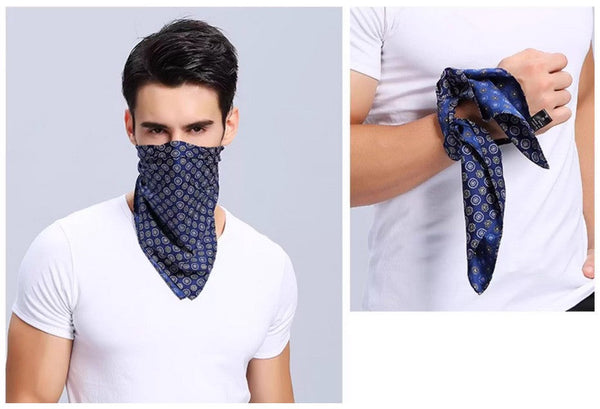 Mens Silk Neck Scarf, Silk Scarf For Work, Casual Silk Scarf Mens, Short Silk Scarf Business, Mens Silk Head Scarf, Lightweight Silk Scarf Men, Silk Ascot Scarf Men